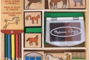 Melissa & Doug Horses Stamp Set | Arts & Crafts | Stamp Sets & Stencils